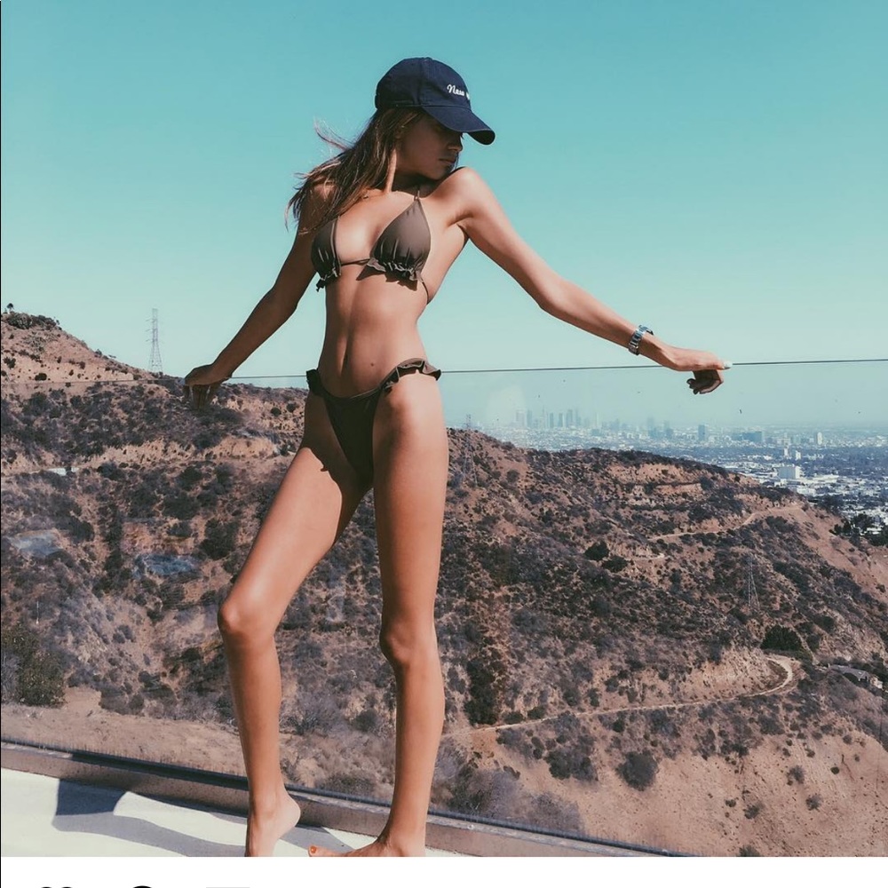 Green bikini